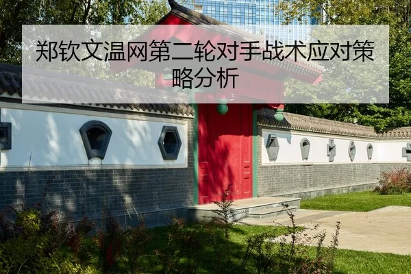 郑钦文温网第二轮对手战术应对策略分析